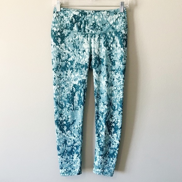 Z by Zella Printed High Waist Midi Leggings Small - Picture 1 of 8